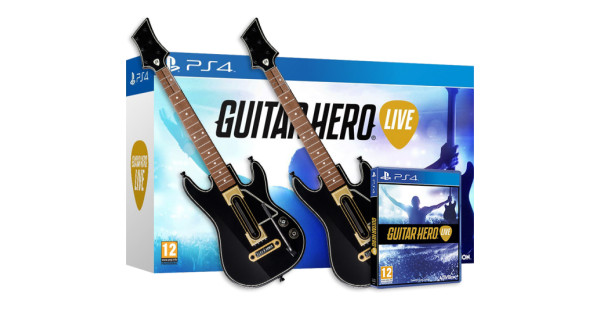 Купить Guitar Hero Live Bundle 2 гитары игра для Ps4 в интернет магазине